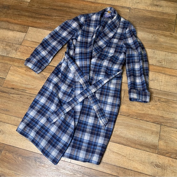Pendleton Vintage Men’s Pure Virgin Wool Robe - Picture 4 of 5
